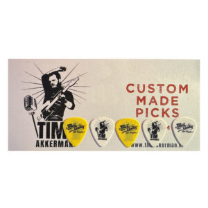 Tim Akkerman Custom Picks - Max Guitar